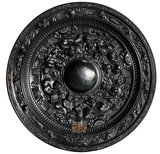汉代-画纹带边饰四神对置式神人神兽镜