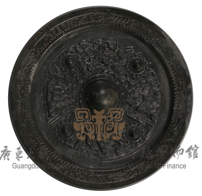 “胡汉交战”图画像镜